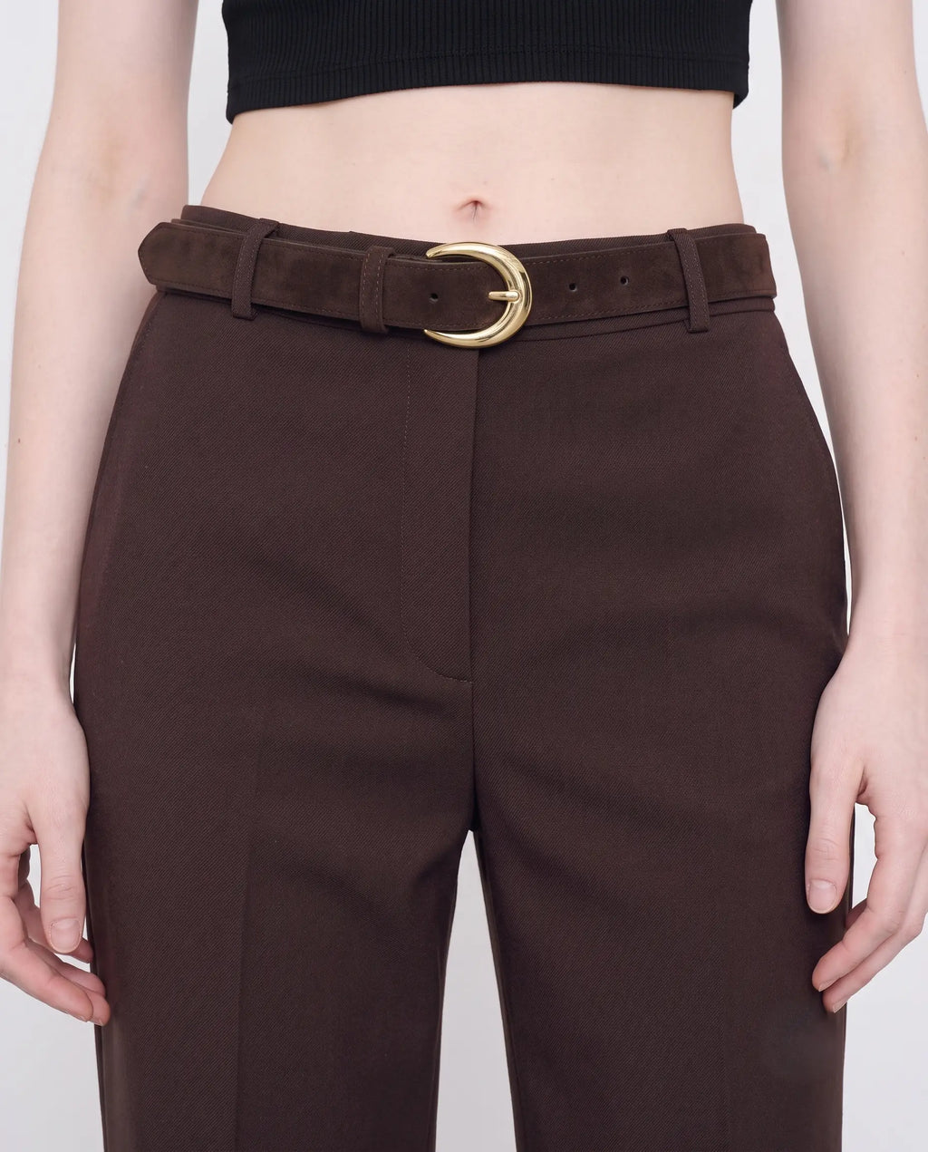 Bootcut Dokuma Kumaş Pantolon