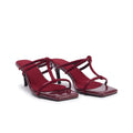 Cherry Red Sandalet Terlik
