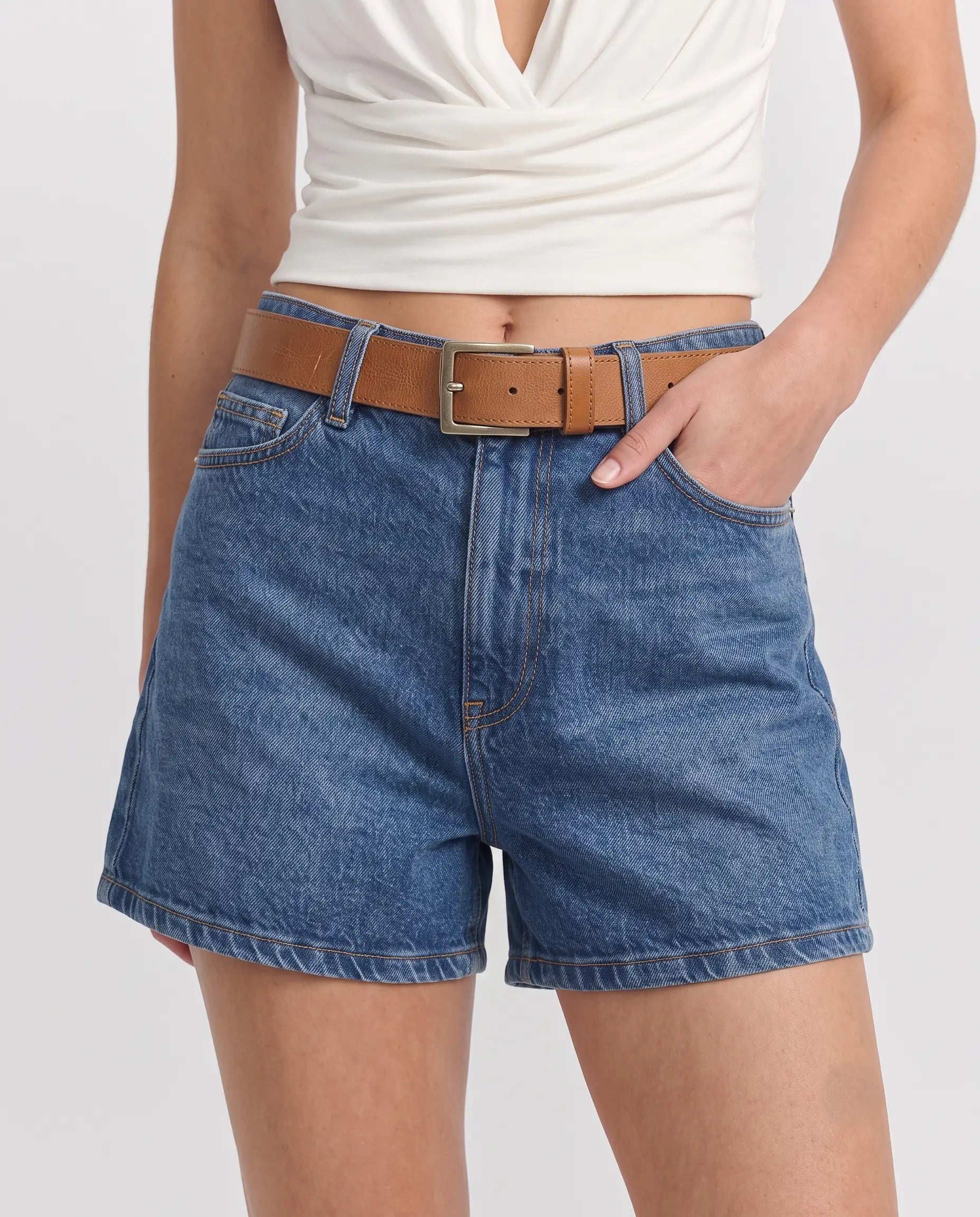 City Boy Denim Şort