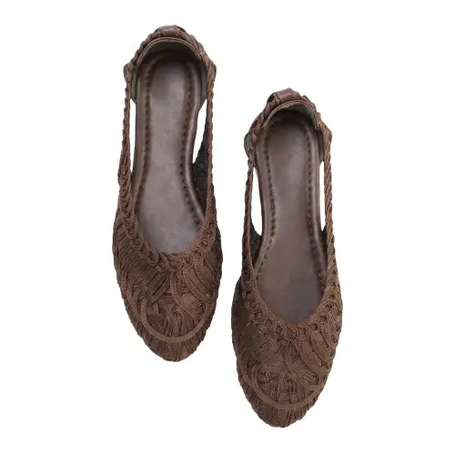 Cocoa Lace Örgü Babet