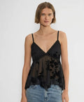 Midnight Bloom Top