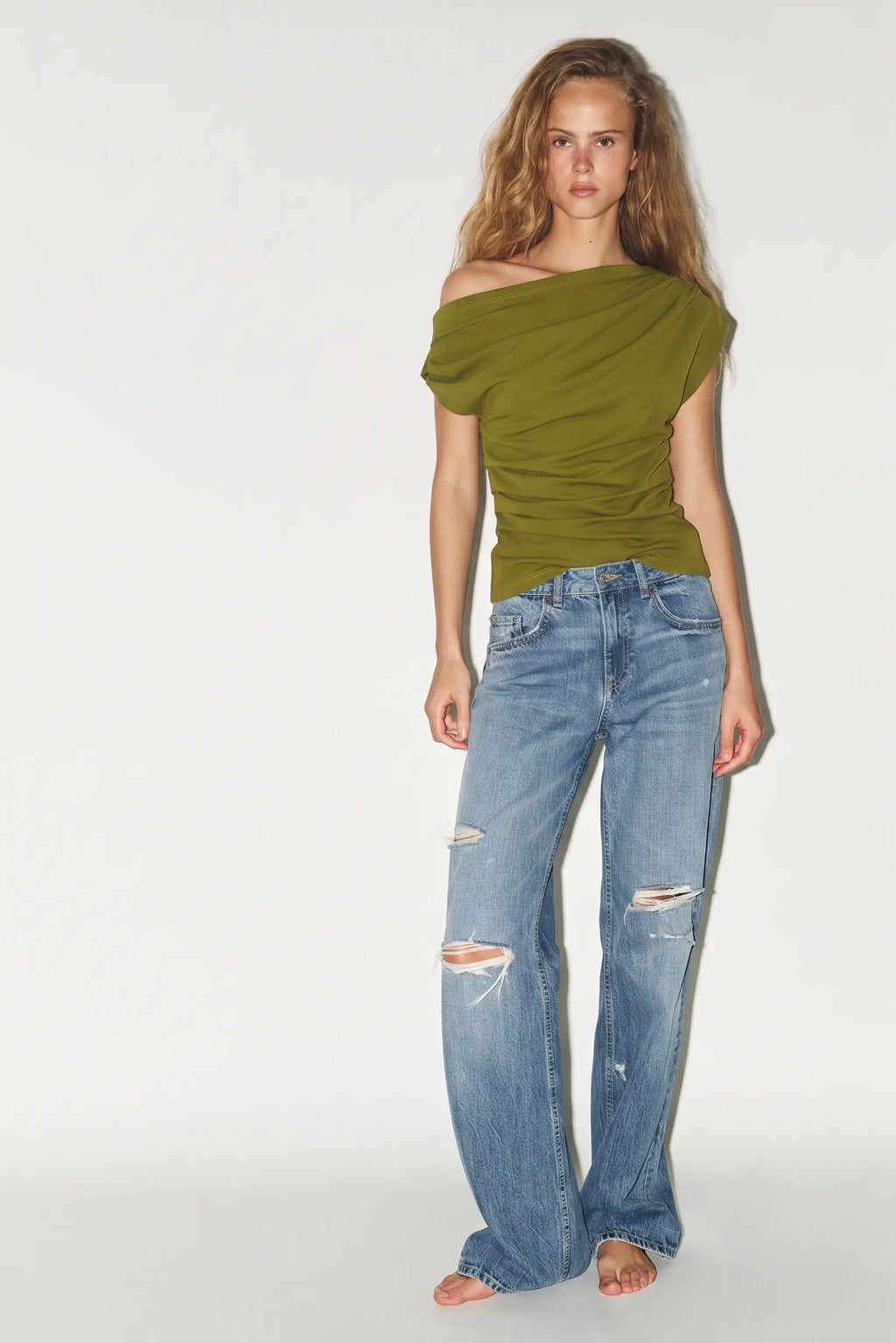 Olive Bluz