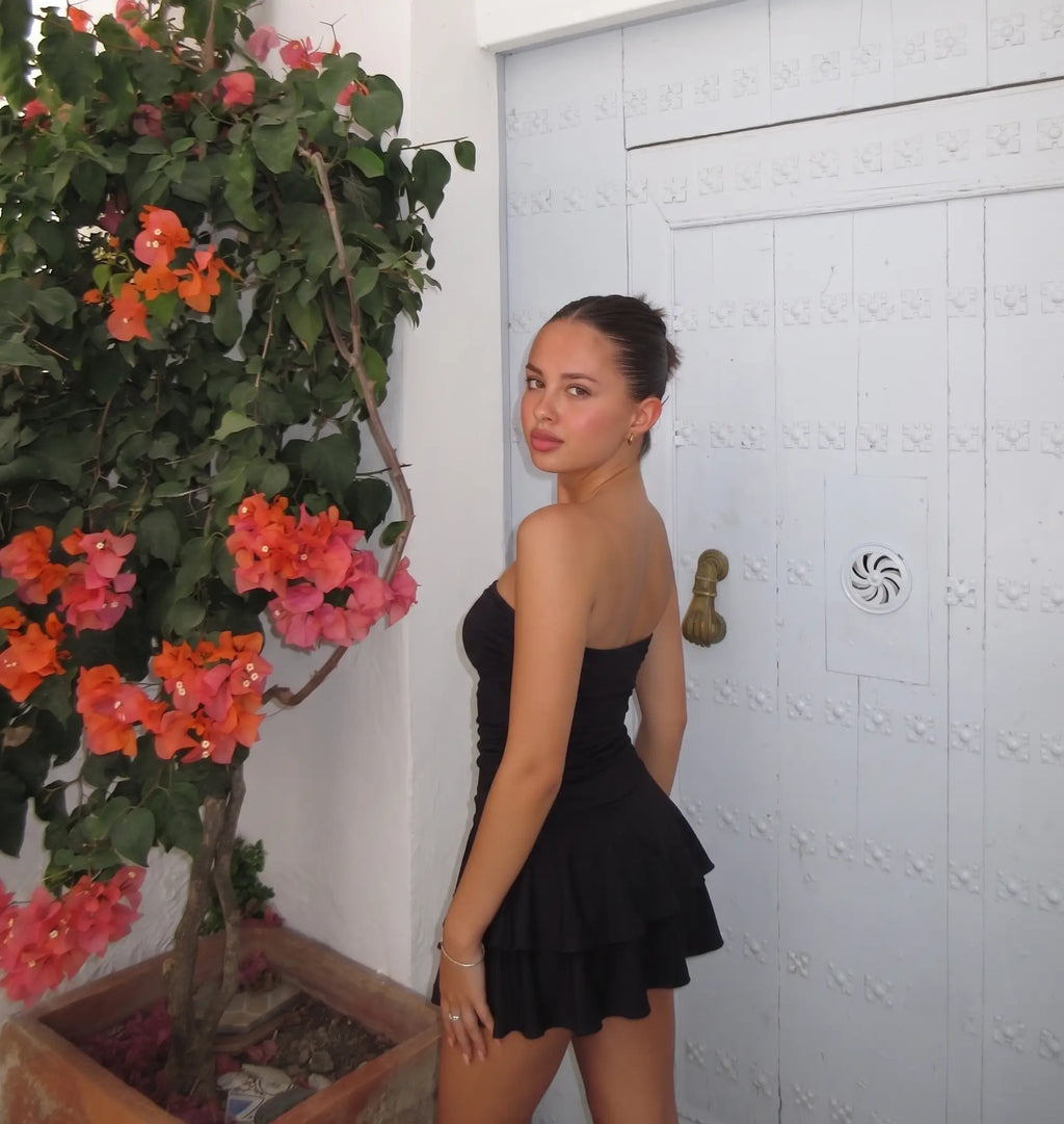 Şık Gece Elbisesi Mini